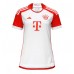 Fotballdrakt Dame Bayern Munich Alphonso Davies #19 Hjemmedrakt 2023-24 Kortermet
